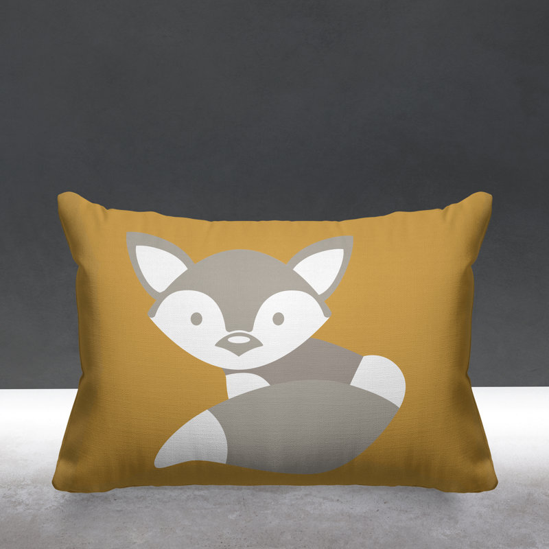 Coussin , Ocre, H 20 po x l 14 po, Rectangulaire