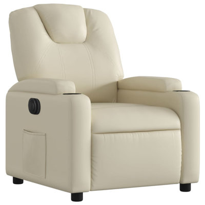Fauteuil de massage en faux cuir