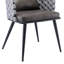 Chaise rembourrée avec accoudoirs Weaving Design-986535190