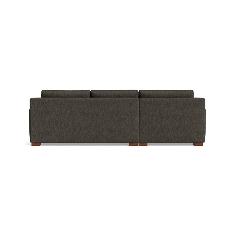 Catalina Chaise Sectional, Performance Weave - Onyx, Left Hand Facing