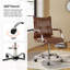 Gedrie Modern Faux Leather Swivel Office Chair-607770270-647542784