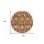 Tapis rond 8 po