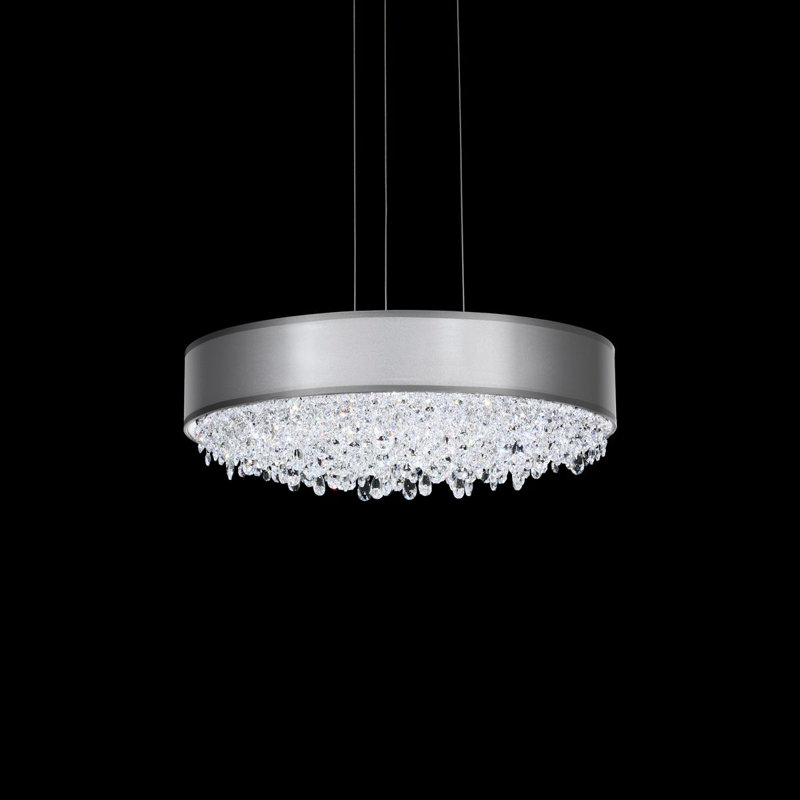 Eclyptix 1 - Light LED Chandelier, Silver