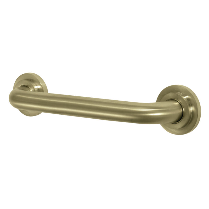 Kingston Brass Restoration 1-1/4 Inch O.D Grab Bar, Satin Brass, 2.81" H x 20.81" W x 2.75" D