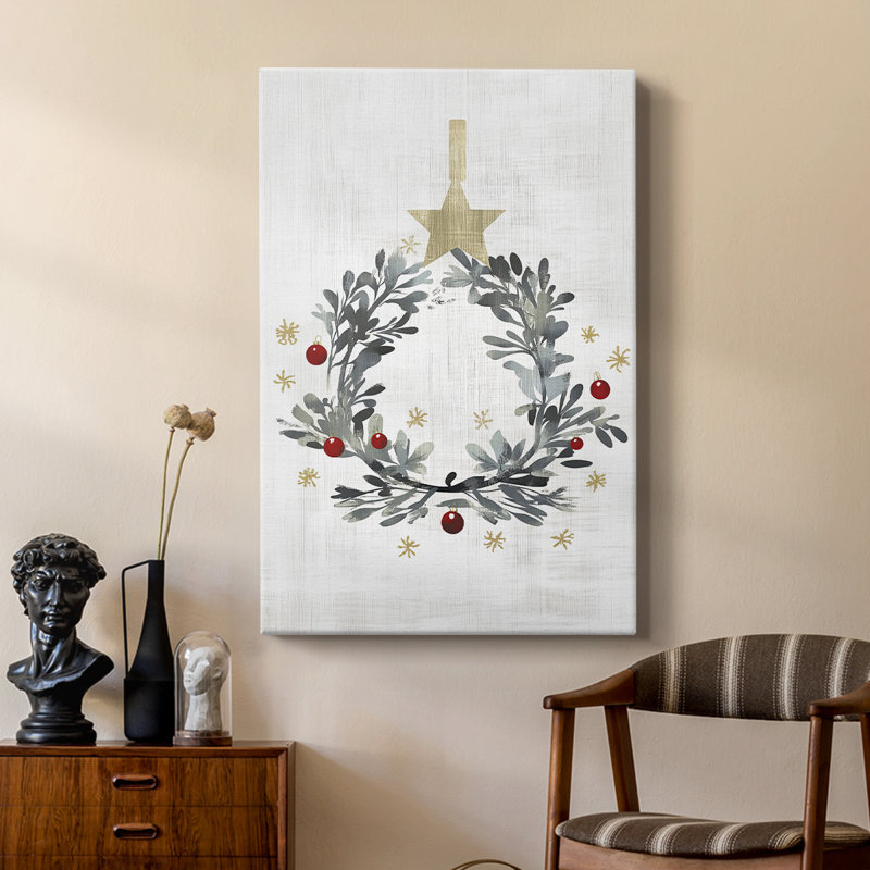 Art des Fêtes de Noël CMLIV - galerie Cavas sur mesure, H 18 po x l 12 po