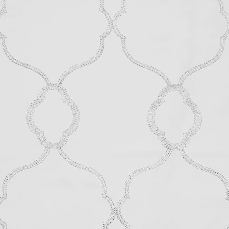 Belmont Room Darkening Curtain Pair, Winter, 52" W x 108" L