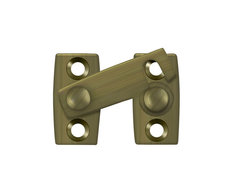 Brass Latch/Catch/Bolt, Antique Brass