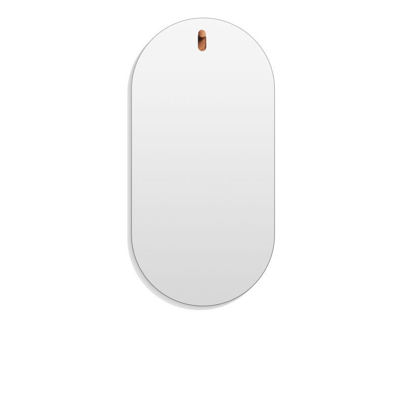 Hang 1 Capsule Beveled Wall Mirror