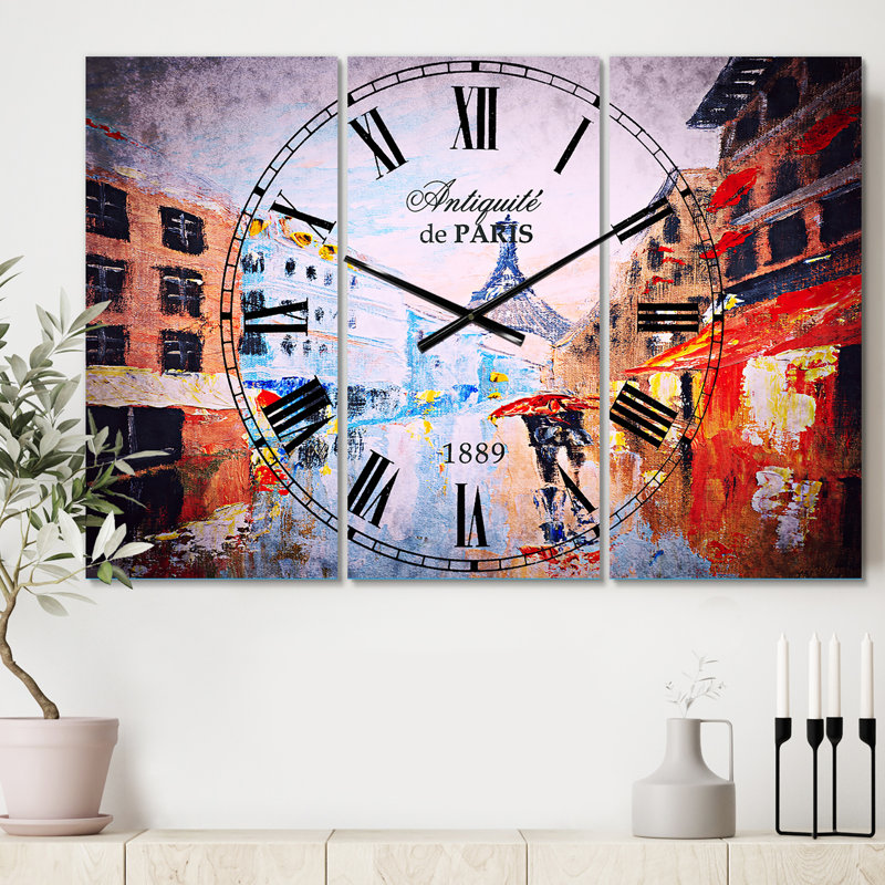 Très grande horloge murale Swigart