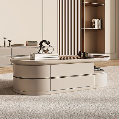 Modern simple light luxury coffee table