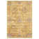 Sasha Viscose Floral Rug in Gold