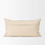 Housse de coussin lombaire en coton Jalia