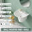 21" W x 17.5" D Wall Mounted Bathroom Sink U-Shape Vitreous China with 1 Faucet Hole and Overflow