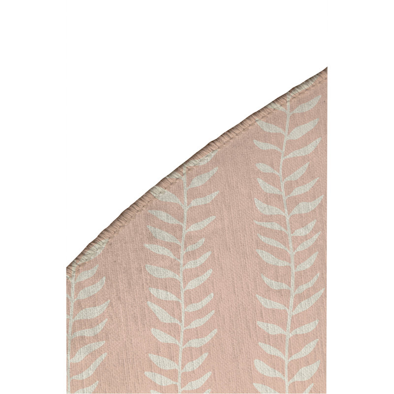 Tapis d'extérieur antidérapant Mystic Ivy, Rond 5 pi