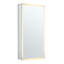 FINE FIXTURES Armoire à pharmacie intelligente à DEL Aura avec chargement sans fil Qi, miroir anti-buée et éclairage 3 couleurs à intensité variable-1013695468-1037349715