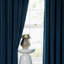 Rumson Crushed Velvet Eyelet Sheer Curtains Pair-1757635349-1757635433