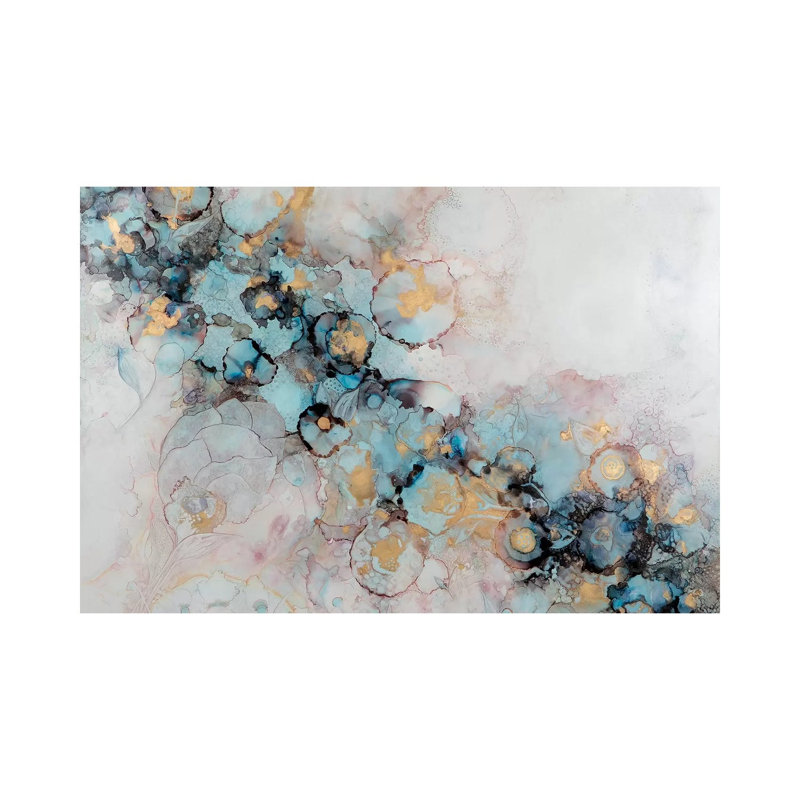 The Garden by Mishel Schwartz - Wrapped Canvas Painting, 20.32 cm H x 30.48 cm W