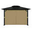 Paroi latérale en polyester pour pavillon de jardin Aoodor-90565558-121327738
