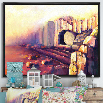 «Resurgion Jesus Christ», reproduction d'art sur toile