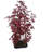 25" Artificial Red Japanese Maple Bonsai Tree with Weathered Base