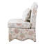 Fauteuil d'appoint rembourré Colette à dossier festonné-871667541