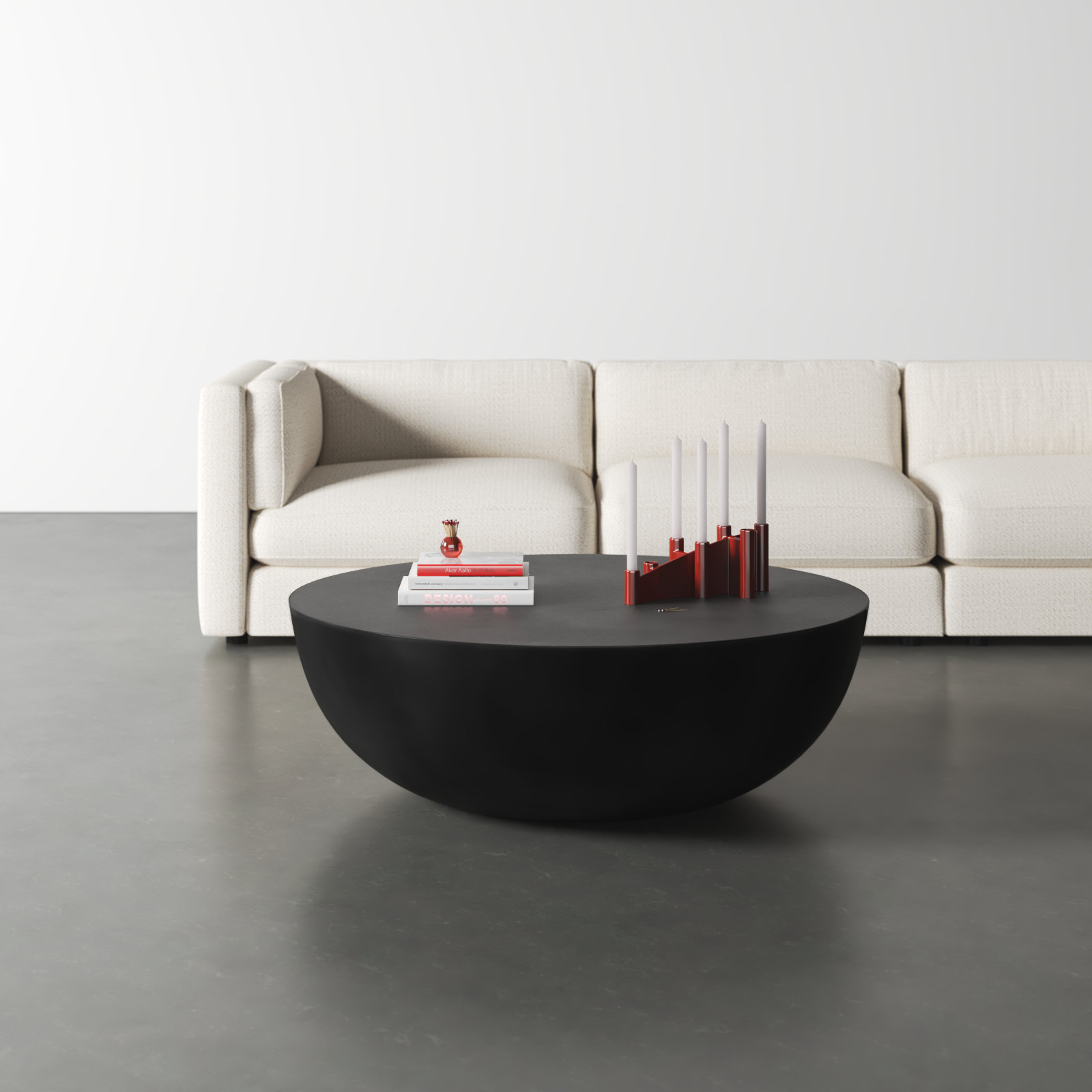 Brantley Single Coffee Table, Black