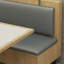Banc rembourré en similicuir