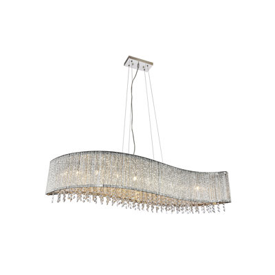 Downes 8 - Light Dimmable Geometric Chandelier