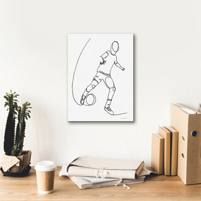Epic Graffiti 'Goals'  by Kamdon Kreations Canvas Wall Art, 12" x 16"