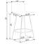 Tabouret de bar et de comptoir Cleek-602954213-603425809