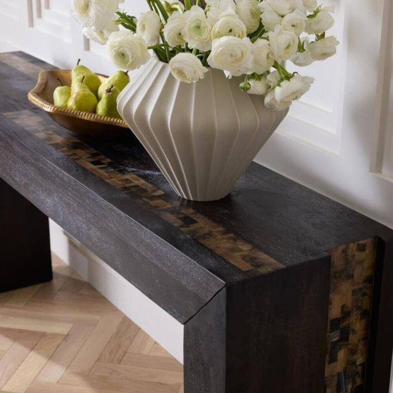 Kingston 78'' W Solid Wood Console Table