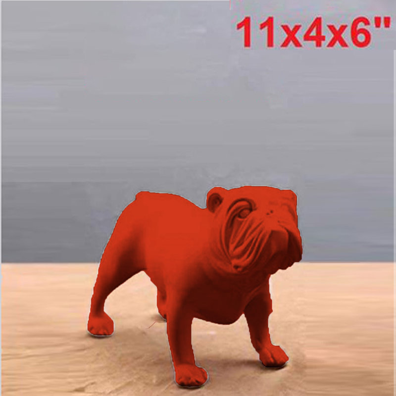 Bull Bull - argent, Rouge