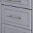 Rolling Kitchen Island With Storage Tilt Trash Can Cabinet, Pull Out Cabinet Organizer, Drop Leaf, 2 Drawers, 1 Cabinet And 5 Wheels-1172760770