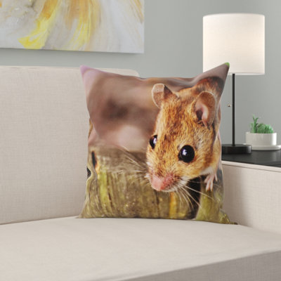 Microsuede Throw Pillow