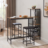 Alida 2 - Person Four Leg Dining Set