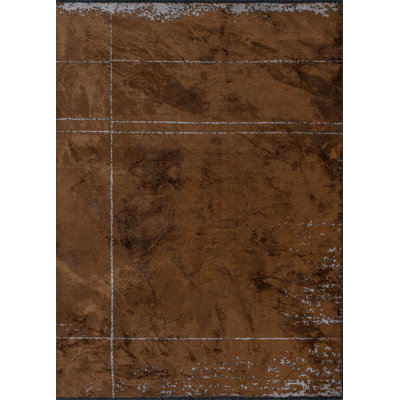 Tapis gris / brun Rapture