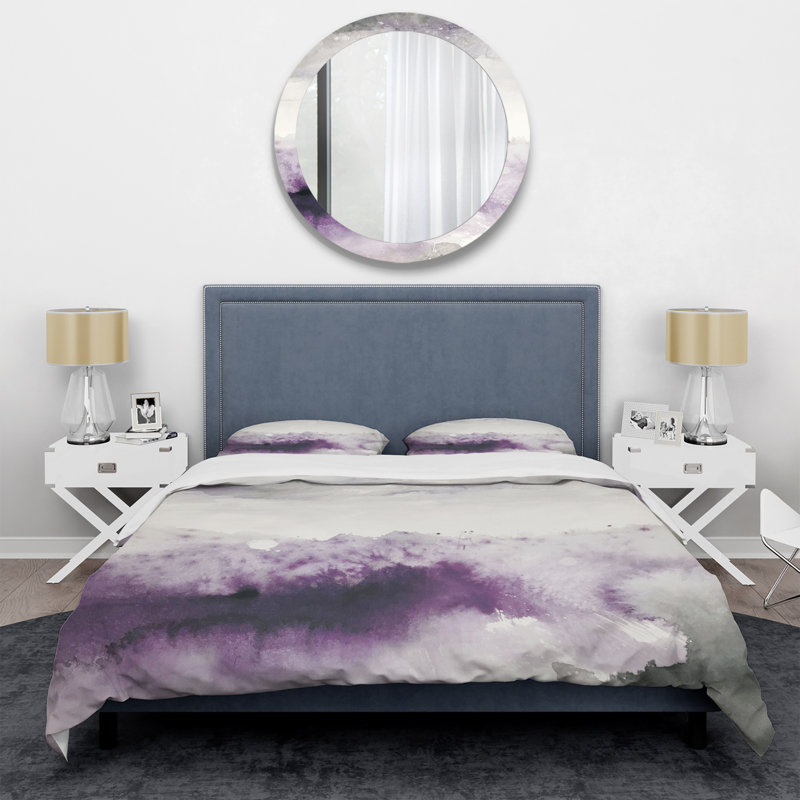 Modern & Contemporary Abstract Duvet Cover, Twin Duvet Cover + 1 Sham