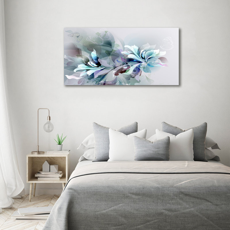Flowers - Wrapped Canvas Print
