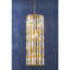 Angecourt 8 - Light Brass Pendant
