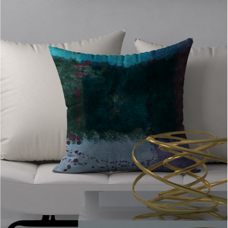  Housse de coussin carré et insert, 18" x 18"