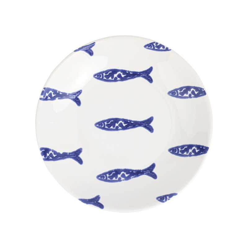Santorini Handmade Ceramic Pasta Dish