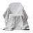 Throw Blanket 60"L x 80"W Polyester 1 Pack Reversible Navy Blue/White