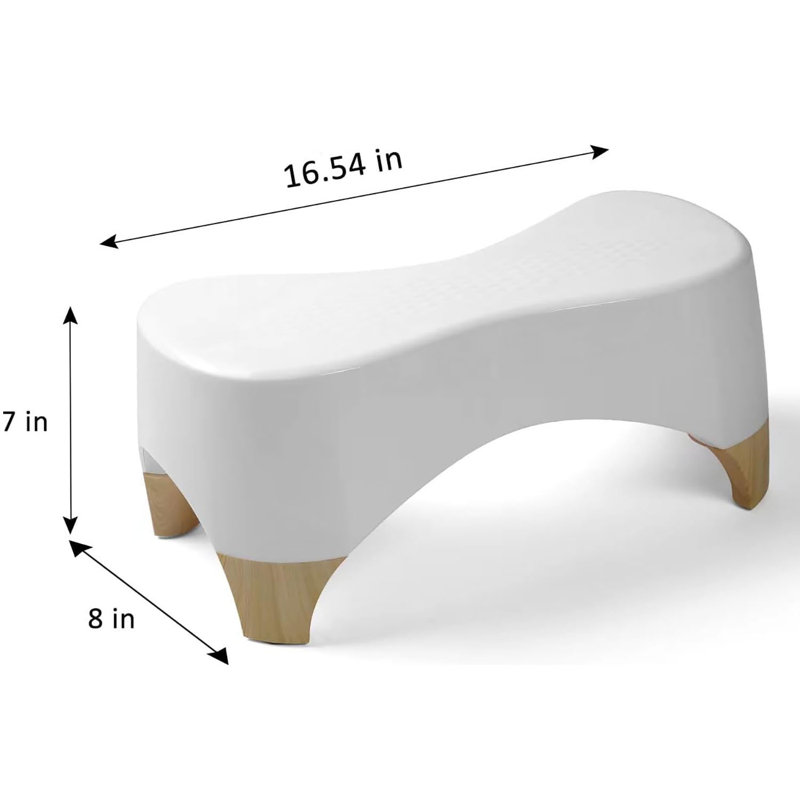Tabouret de toilette anti-dérapant pour adulte