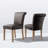 Momordique Nailed Trim Faux Leather Waterproof Upholstered Parsons Dining Chairs-116817690-84118438