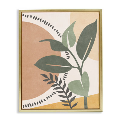 «Peachy Tropical Boho Gray» par Nataly White