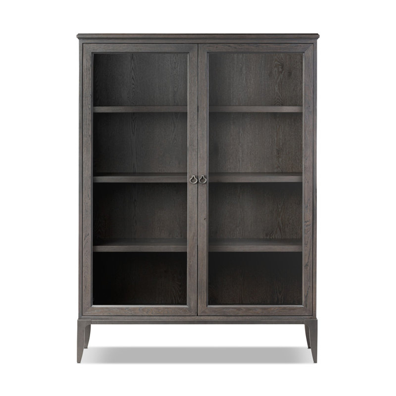 Alden Cabinet-Worn Black Oak