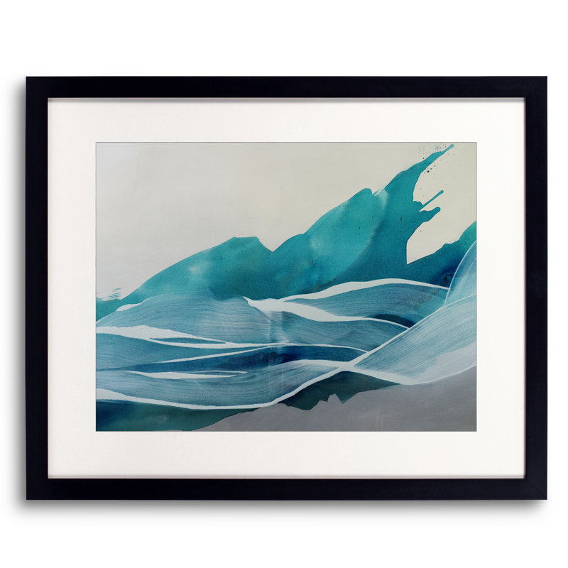 Synchronicity Print by Novi Lim, Black Framed Paper, 16" H x 20" W