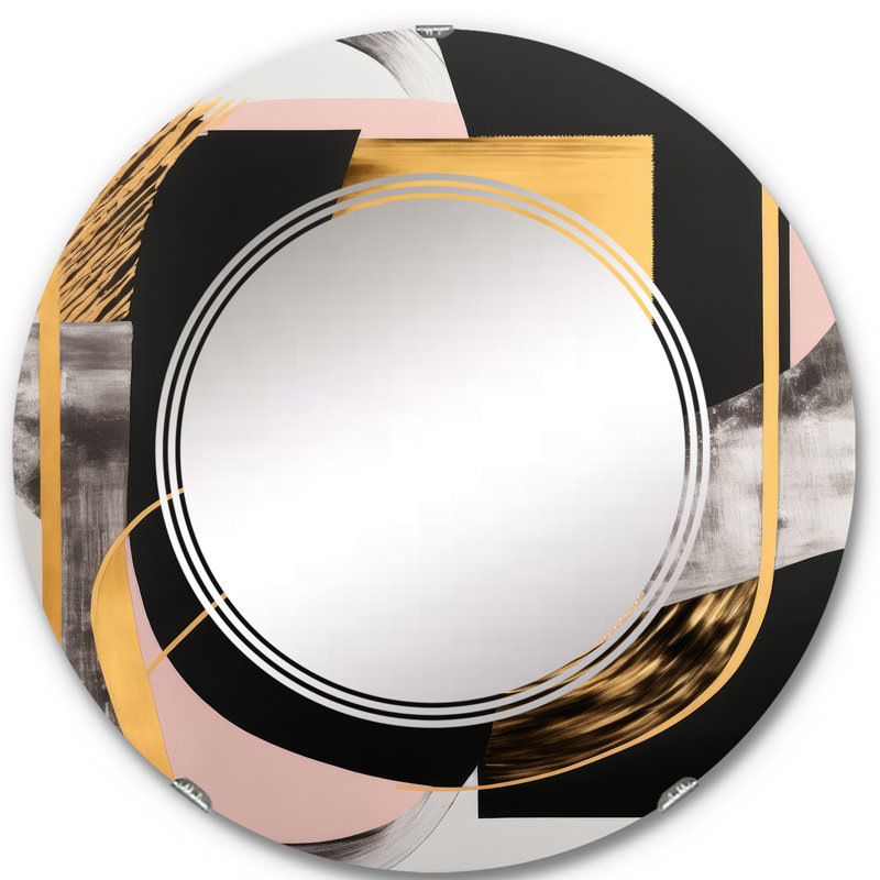 Miroir mural moderne transitionnel Pittsley, 24 po x 24 po