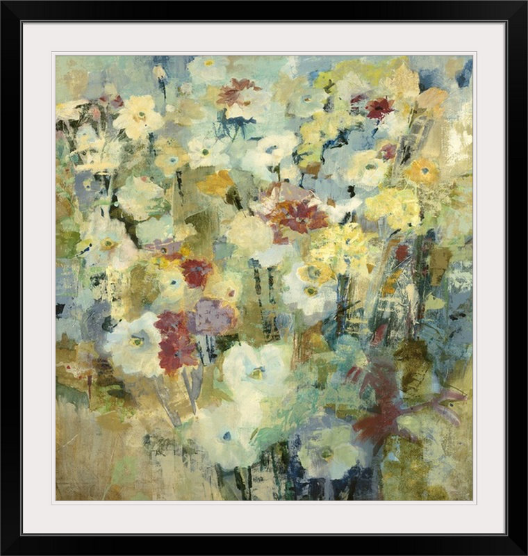 « transpiration » par jill martin, reproduction d’art, H 36 po x H 36 po x P 1,25 po, Toile