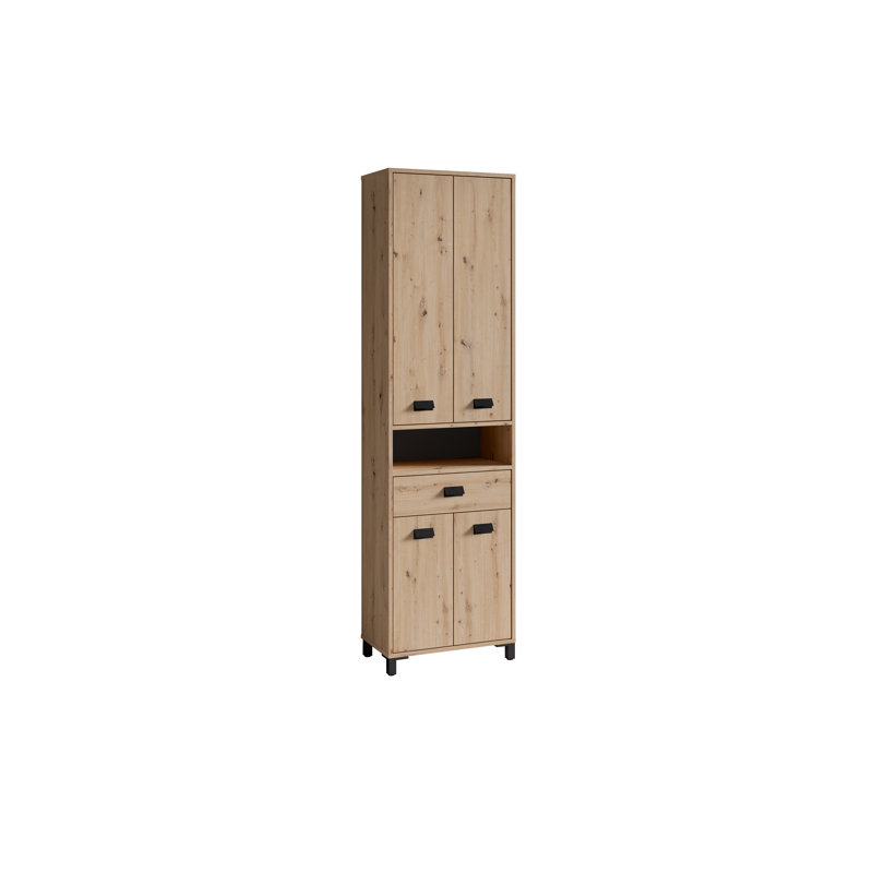 Mongo Linen Cabinet, Artisan Oak
